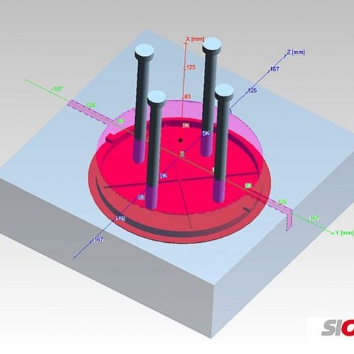 Figure 1 – Initial ejection configuration (c) SIGMA Engineering GmbH Figure 1 – Initial ejection configuration (c) SIGMA Engineering GmbH